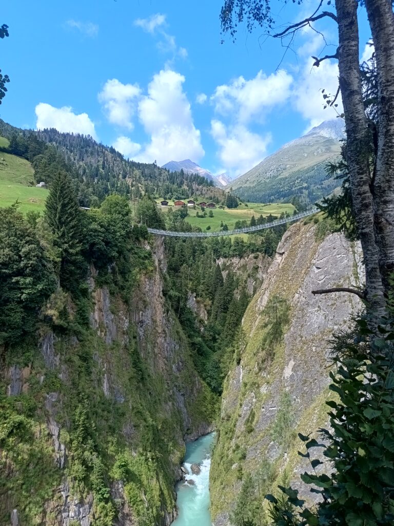 Isel, hangbrug, Iselbrücke